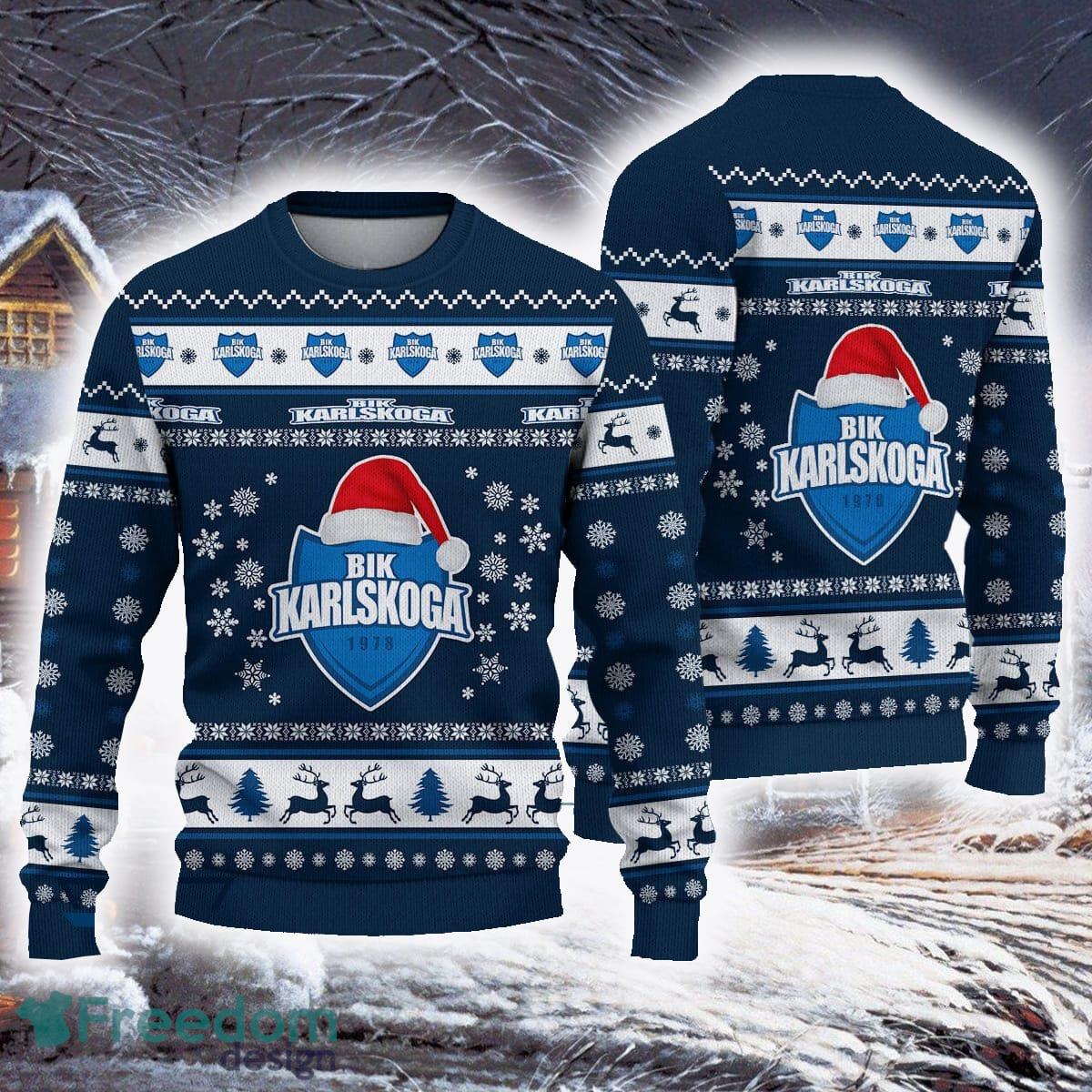 Toronto Blue Jays Basic Knitted Sweater For Christmas - Freedomdesign