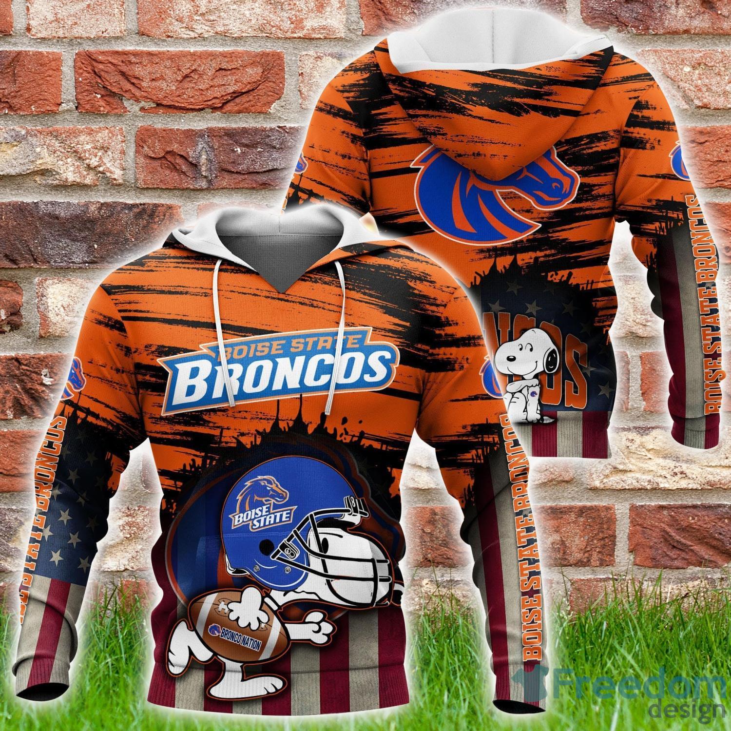 Denver Broncos 3D Hoodie Pullover Sweatshirt NFL for fans