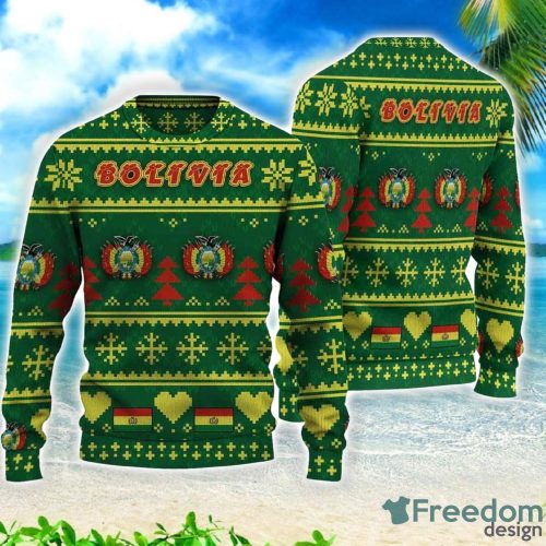 Bolivia Christmas All Over Printed 3D Sweater Christmas Gift Product Photo 1