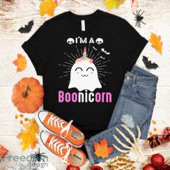 boonicorn unicorn ghost Sweatshirt Hoodie T-Shirt Halloween Gift