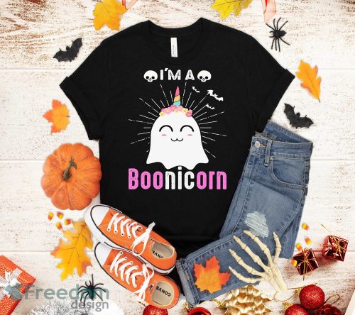 boonicorn unicorn ghost Sweatshirt Hoodie T-Shirt Halloween Gift Product Photo 1