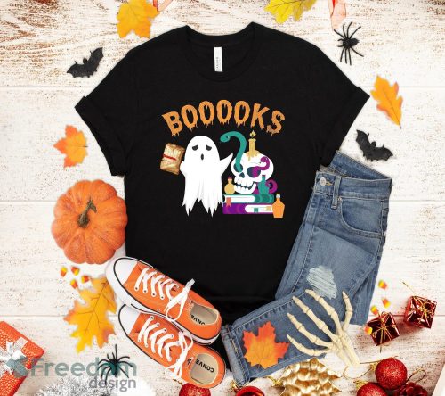 Booooks Boo Halloween Gift T-Shirt Halloween Gift Sweatshirt Hoodie Product Photo 1