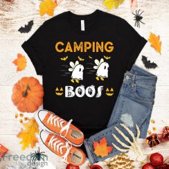 Boos Camping Halloween T-Shirt Halloween Gift Costume- Camping and Boos Sweatshirt Hoodie