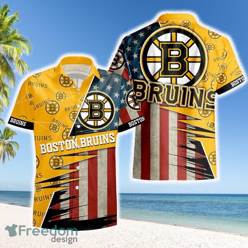 Boston Bruins Sport Hawaii Tropical 3D Hawaiian Shirt 3D Hawaiian
