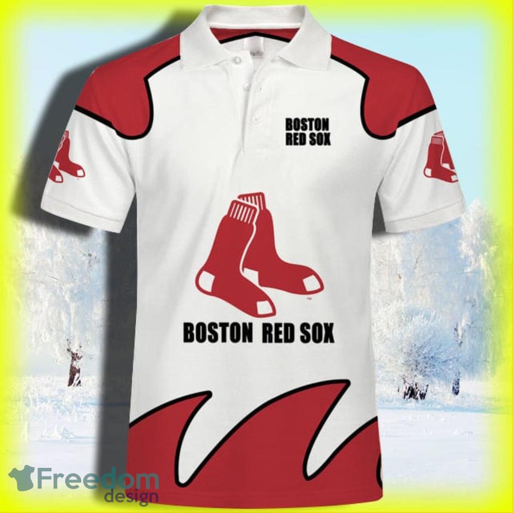 Boston Red Sox V1 Polo Shirt - Freedomdesign