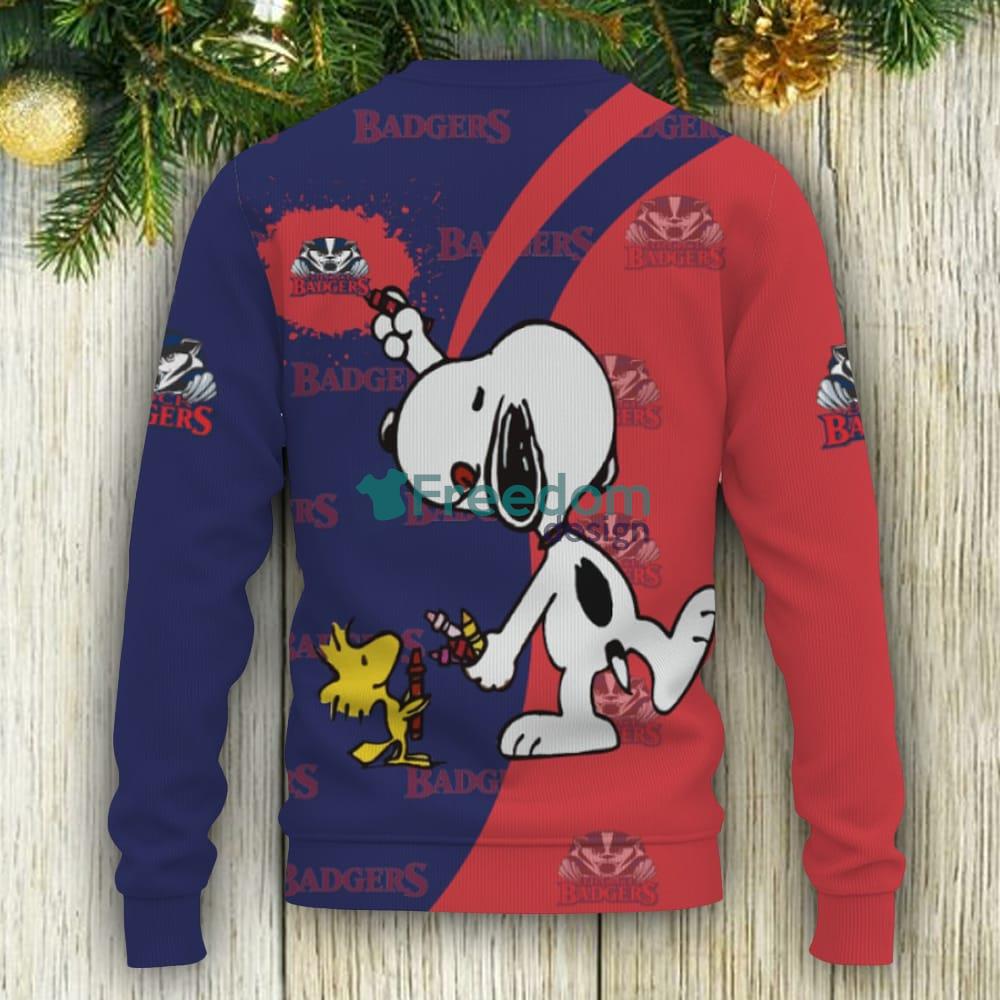 Chicago White Sox Snoopy Cute Heart American Sports Team Ugly Xmas 3D  Sweater - Freedomdesign