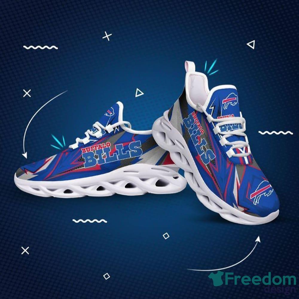 Buffalo Bills Retro Ugly Christmas Snow Flowers Blue Color Sneakers Max  Soul Shoes For Fans Gift - Banantees