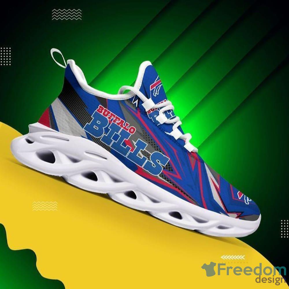 Buffalo Bills Retro Ugly Christmas Snow Flowers Blue Color Sneakers Max  Soul Shoes For Fans Gift - Banantees