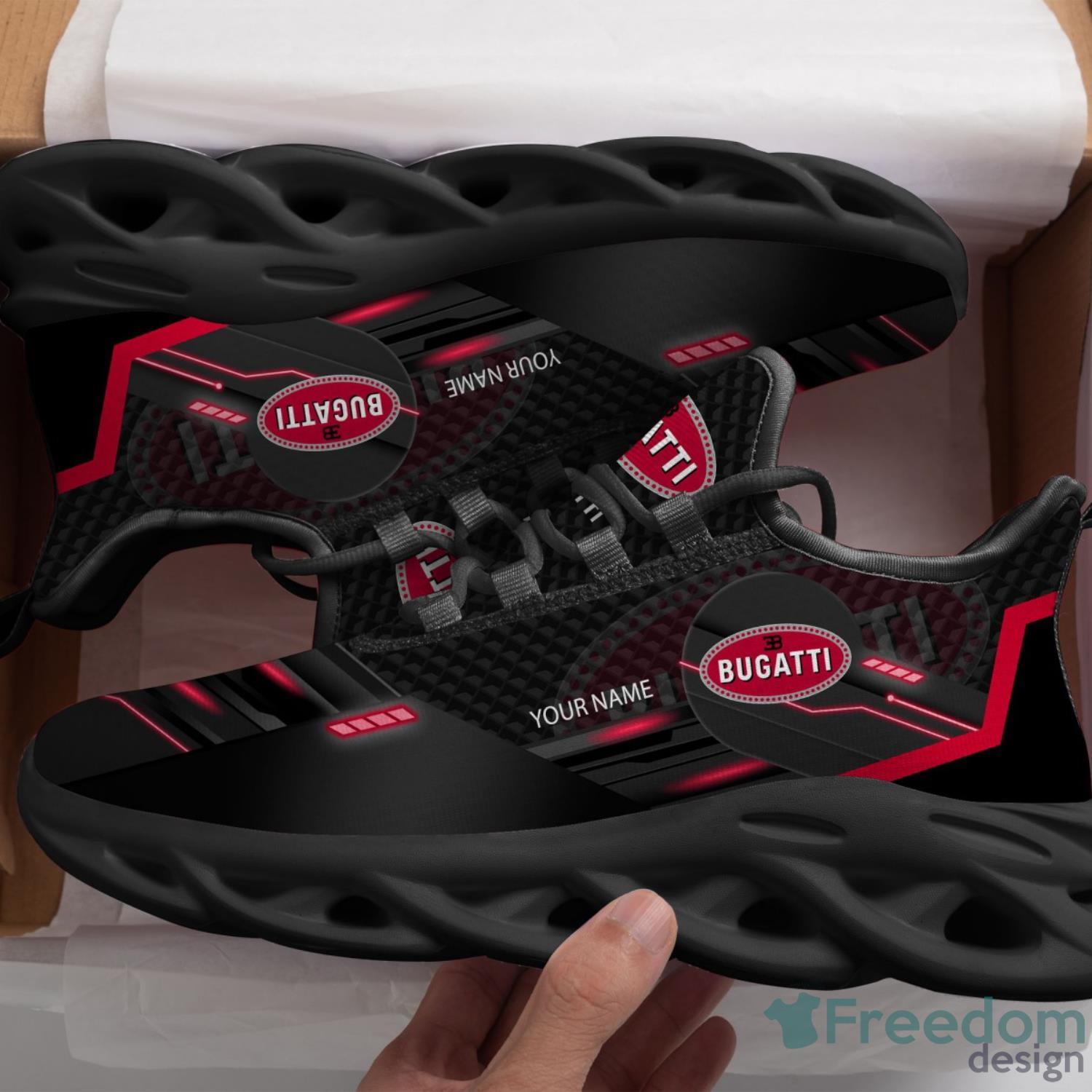 Denver Nuggets Custom Name NBA Max Soul Shoes Gift For Fans Running Sneaker  - Banantees