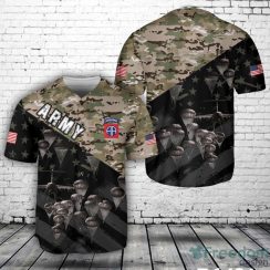 Camo Style US Army Paratroopers With The 82nd Airborne Division Parachute Baseball Jersey Shirt Sport Gift For Men And Women