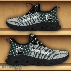 Can-Am Motorcycles Car Racing Chunky Sneakers Camo Flag Pattern Green Max Soul Shoes - Can-Am Motorcycles Car Racing Chunky Sneakers Camo Flag Max Soul Shoes For Men And Women Photo 6