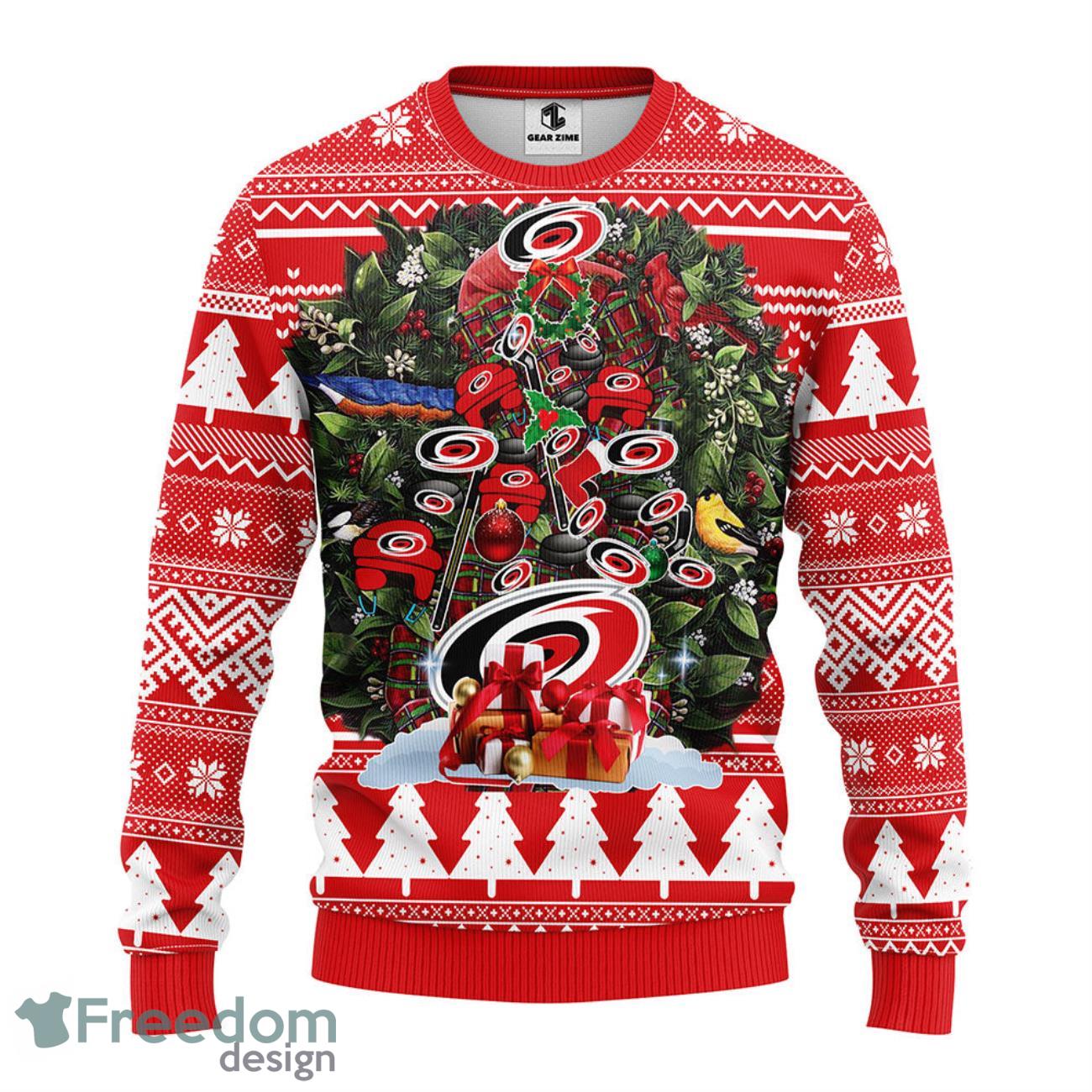 Carolina hurricanes 2024 christmas sweater