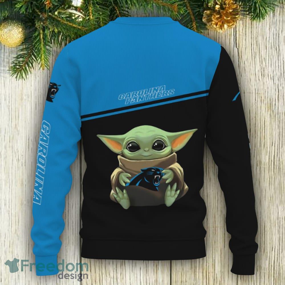 Chicago White Sox American Sports Team Baby Yoda Cute Knitted Xmas Sweater  - Freedomdesign