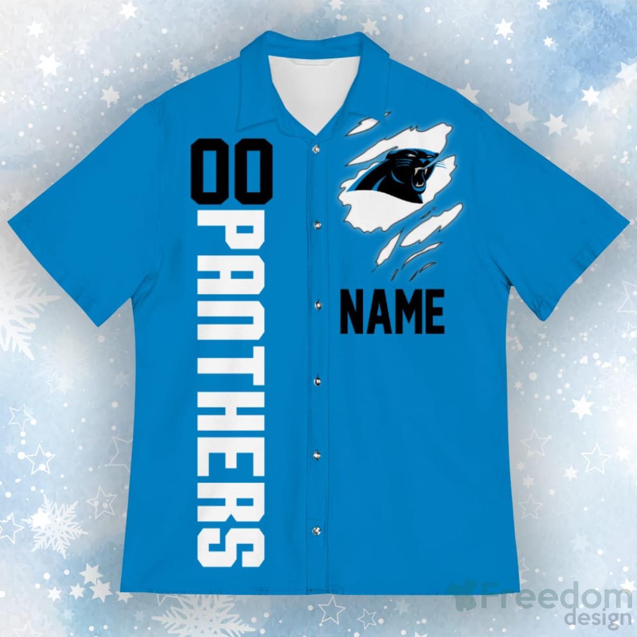 Charlotte Hornets New Trends Custom Name And Number Christmas Hawaiian Shirt  - Freedomdesign