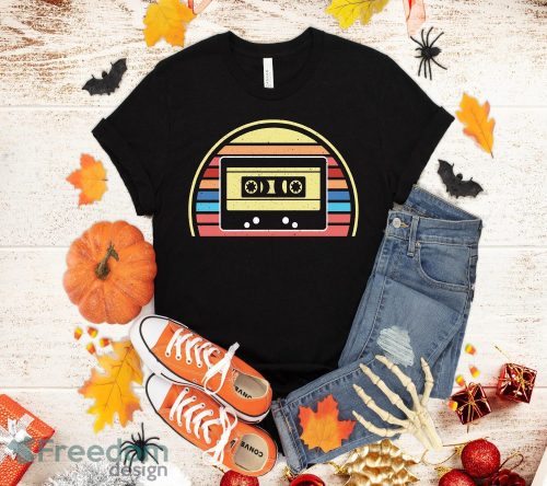 Cassette Tape Shirt 80s 90s Vintage Retro Funny Halloween T-Shirt Halloween Gift Sweatshirt Hoodie Product Photo 1