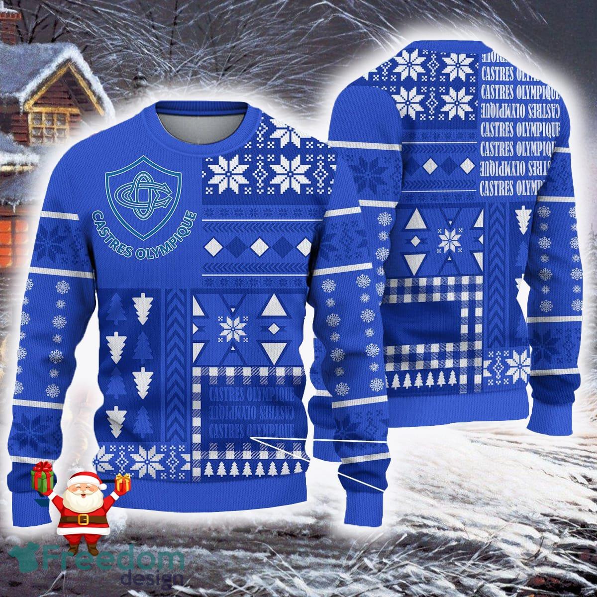 MLB Baseball Ugly Christmas Sweater Royal