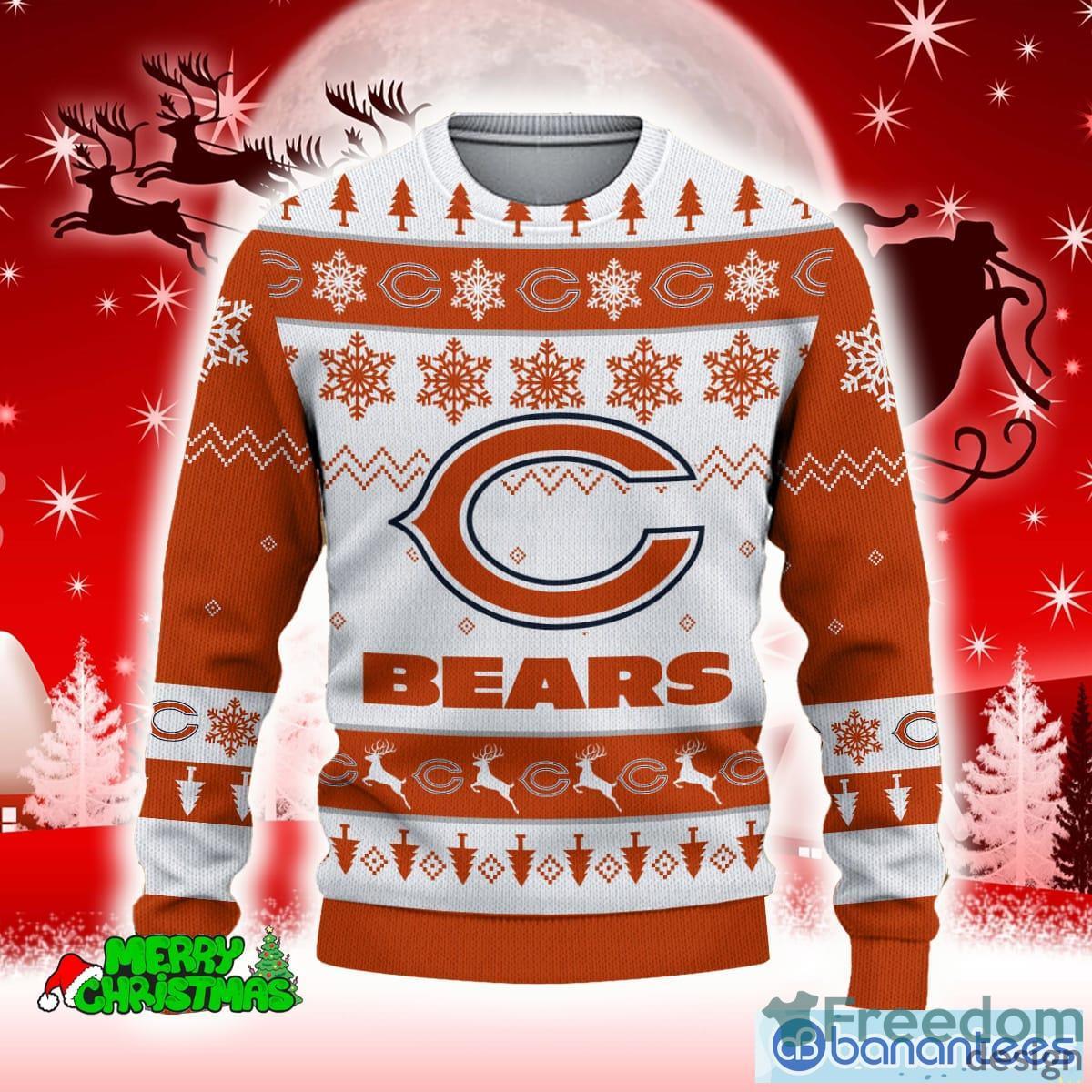 Merry Christmas Season 2023 Chicago Bears 3D Hoodie Christmas Gift For Men  And Women