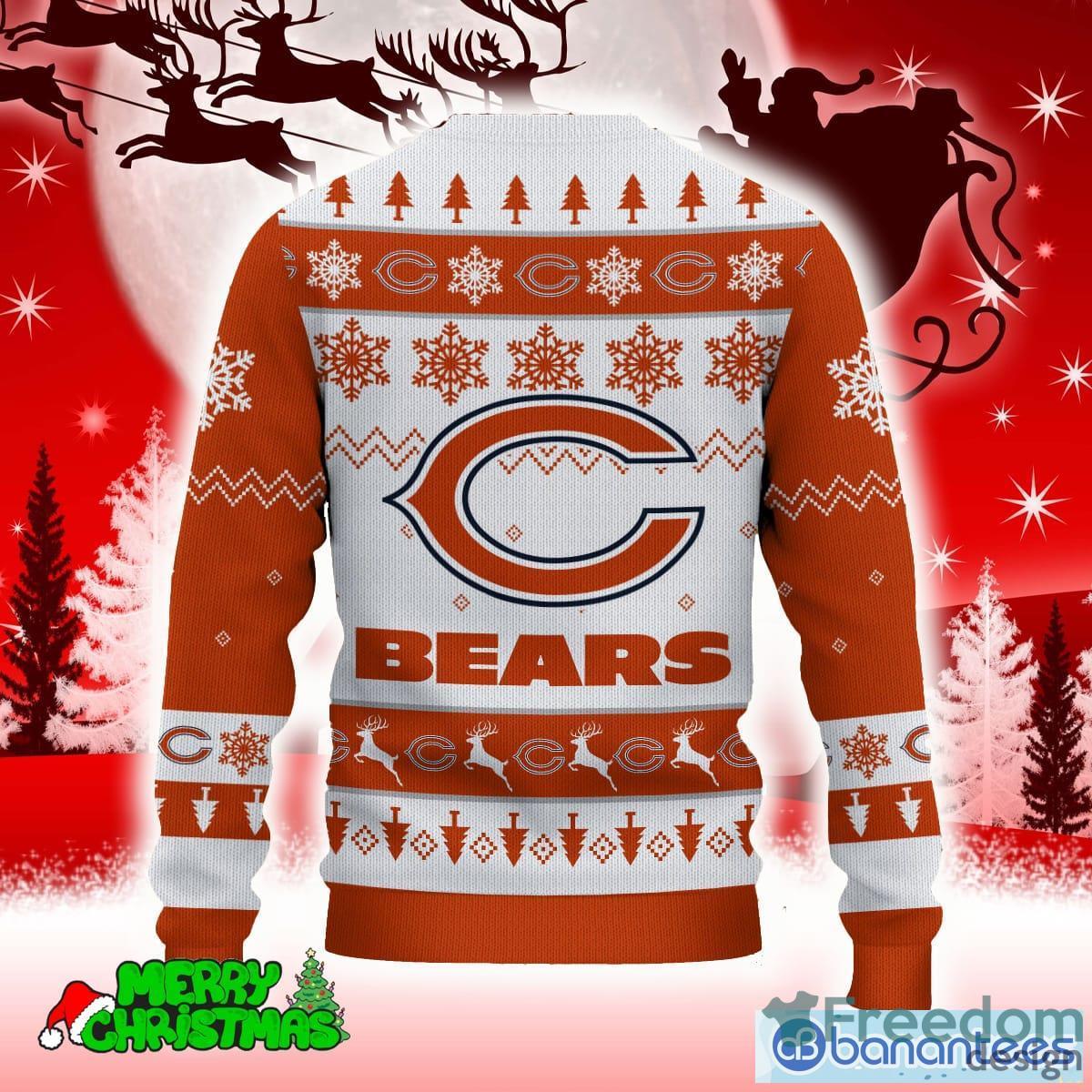 Merry Christmas Season 2023 Chicago Bears 3D Hoodie Christmas Gift For Men  And Women