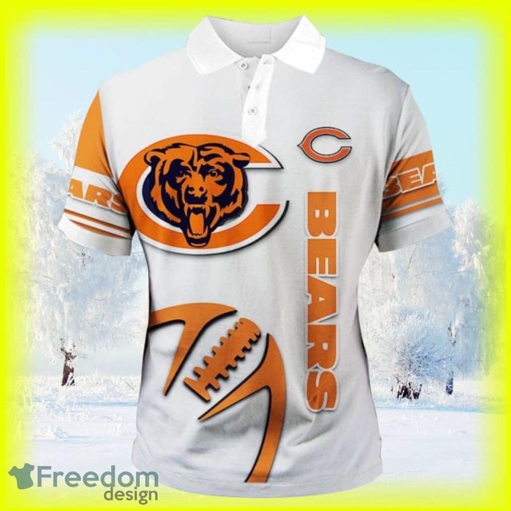 Chicago Bears NFL Football Skull Hoodies Full Over Print - Freedomdesign