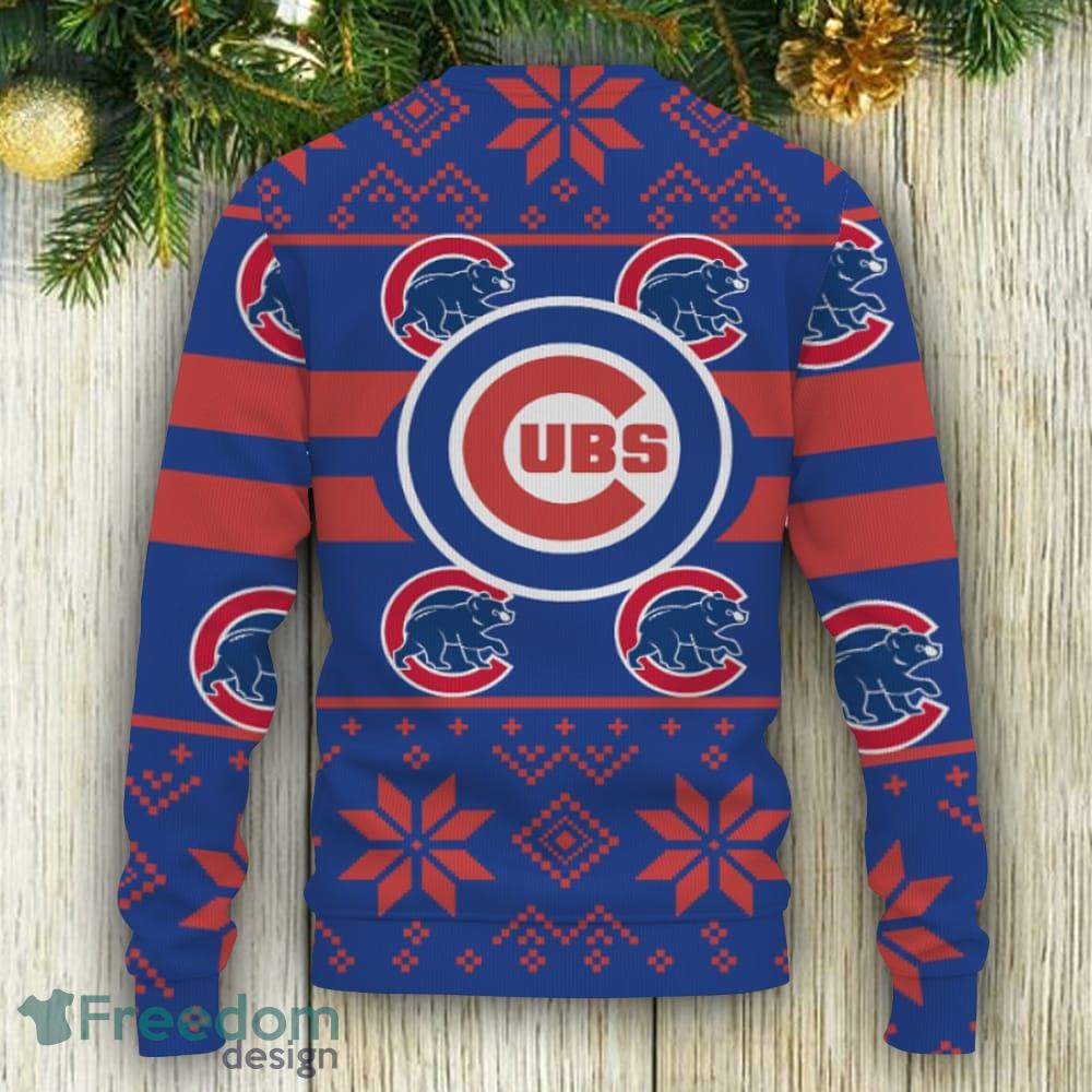 Personalized Hand Painted Chicago Cubs Shirt Ornament 