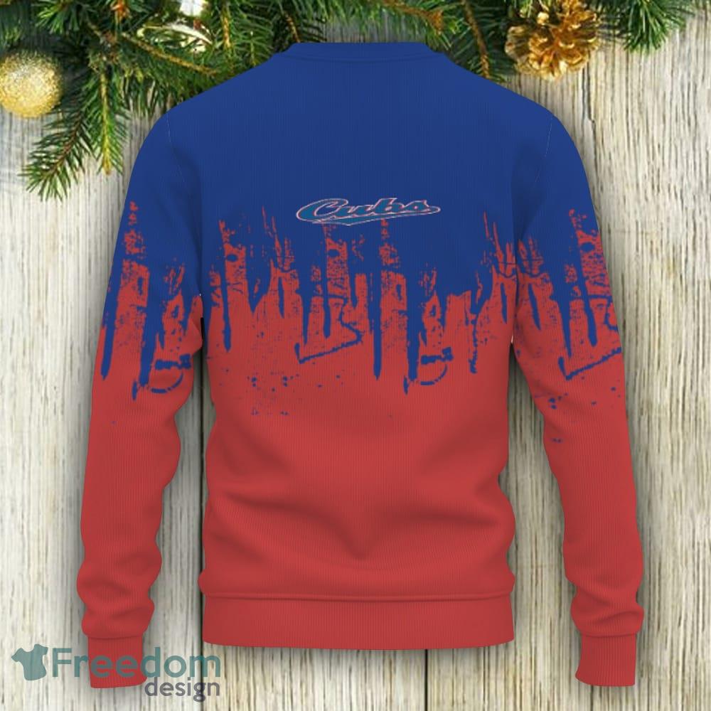 Chicago Cubs Reindeer Ugly Sweater Fans Christmas Gift Sweatshirt