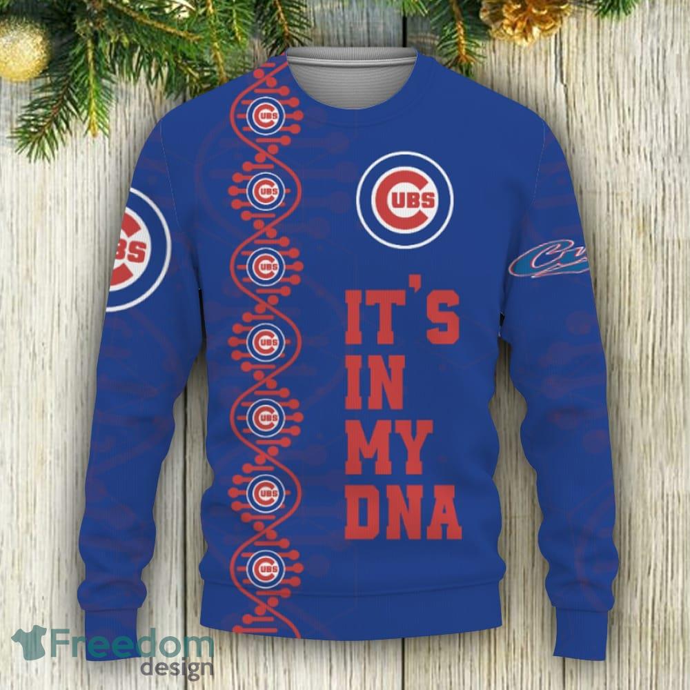 Chicago Cubs Champion Football Sport Spirit Team Knitted Xmas
