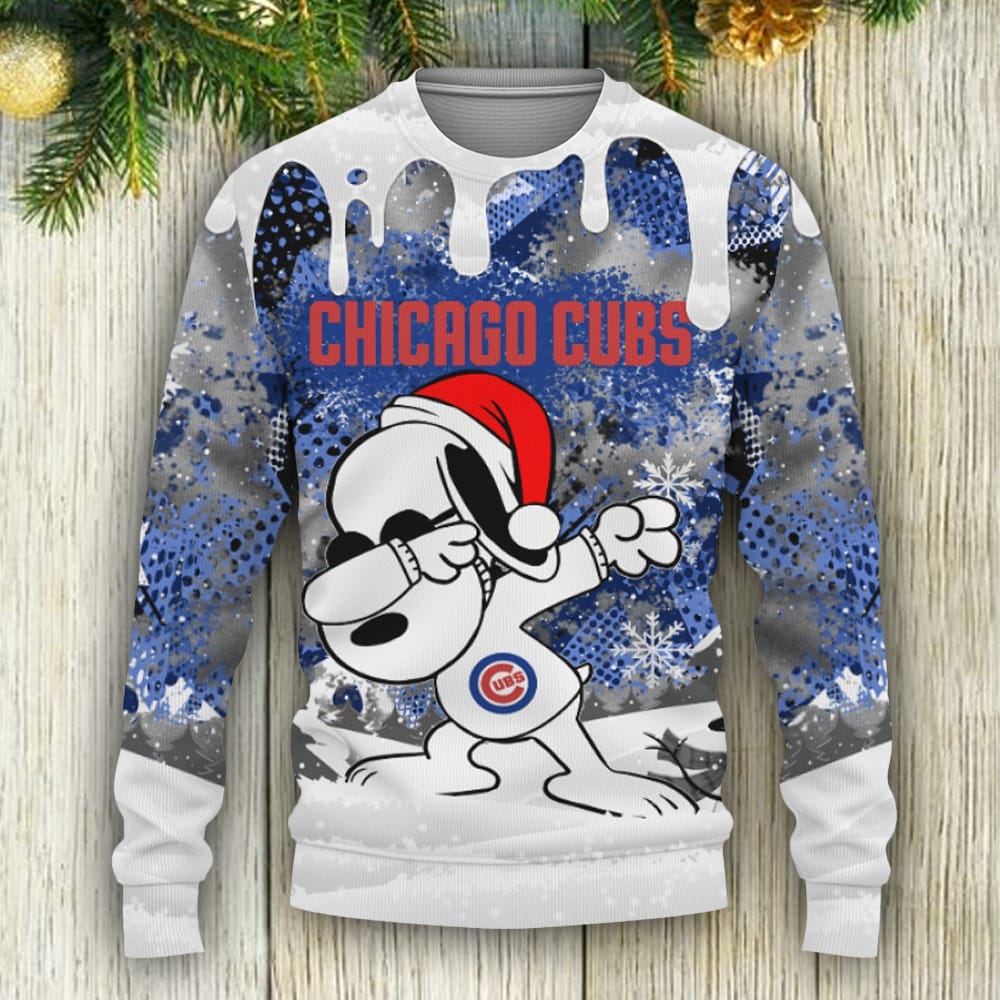 Chicago Cubs Snoopy Cute Heart American Sports Team Sweatshirt 3D