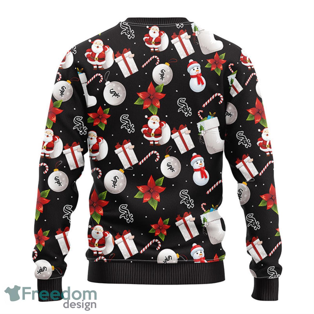 Chicago White Sox PERSONALIZED Custom Christmas Sweater - LIMITED