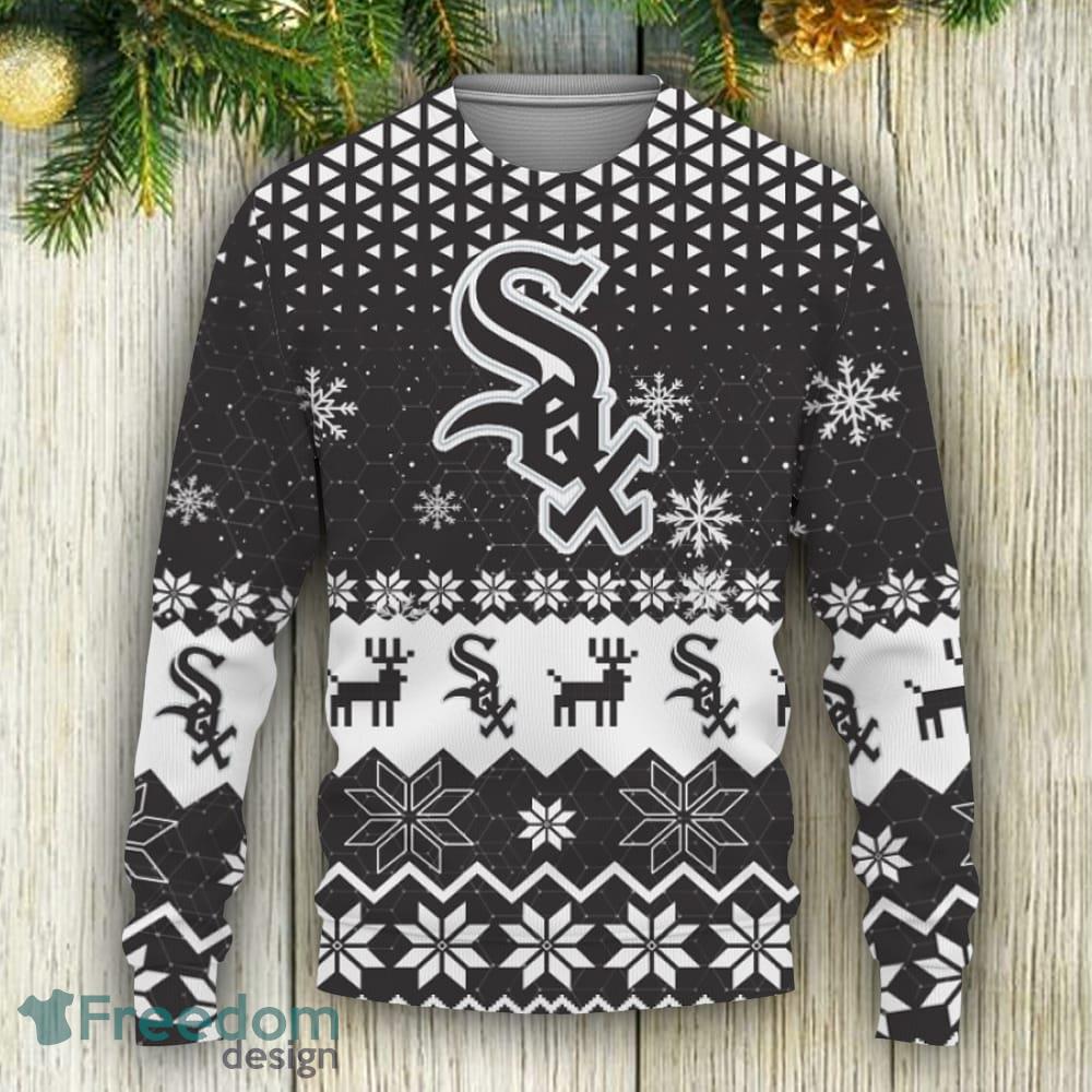 Chicago White Sox Grateful Dead Ugly Christmas Fleece Sweater -  Freedomdesign