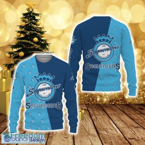 Chicoutimi Saguenéens Sports American Football Funny 3D Sweater For Men And Women Gift Christmas - Chicoutimi Saguenéens Sports American Football Funny 3D Sweater For Men And Women Gift Christmas