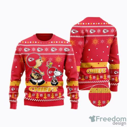 Chiefs Snoopy Ugly Christmas Sweater Men And Women Holiday Gift Product Photo 1