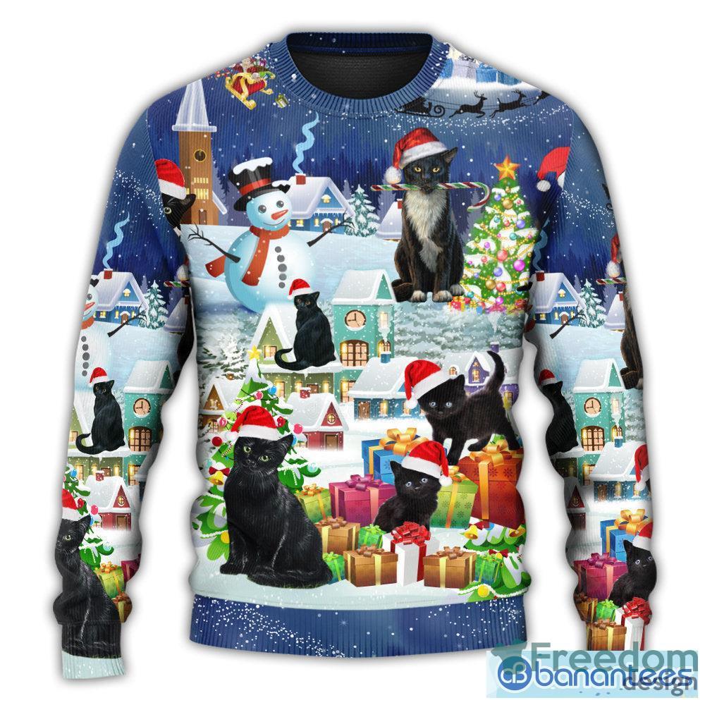 Seattle Kraken Nhl Ice Hockey Christmas Santa Hat AOP Print 3D Ugly Sweater
