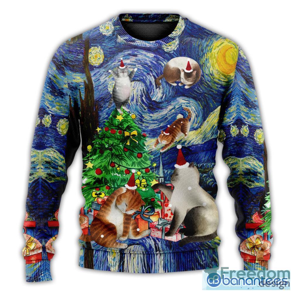 Christmas CatDog Nickelodeon Ugly Christmas 3D Sweater Gift For Men And  Women - Banantees