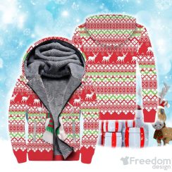 Christmas Fleece Zip Hoodie