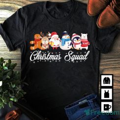 Christmas Gift Christmas Squad Santa Reindeer Snowman Gingerbread Family Christmas Shirt