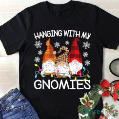 Christmas Gift Hanging With My Gnomies Funny Christmas Gnome Xmas Pajama Christmas Shirt