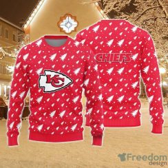 Christmas Sweater Kansas City Chiefs Christmas Pine Tree Patterns Pattern 3D Sweater