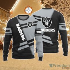 Christmas Sweater Las Vegas Raiders Basic Pattern Limited Edition 3D Sweater