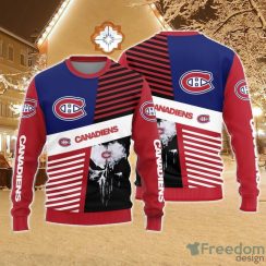 Christmas Sweater Montreal Canadiens Skull Pattern Limited Edition 3D Sweater