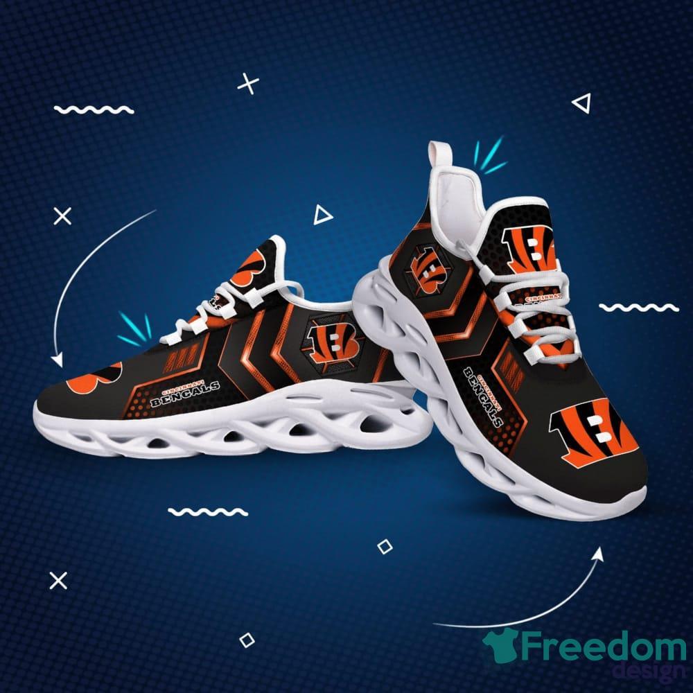 Cincinnati Bengals Running Max Soul Shoes V12 On Sale - Tana Elegant