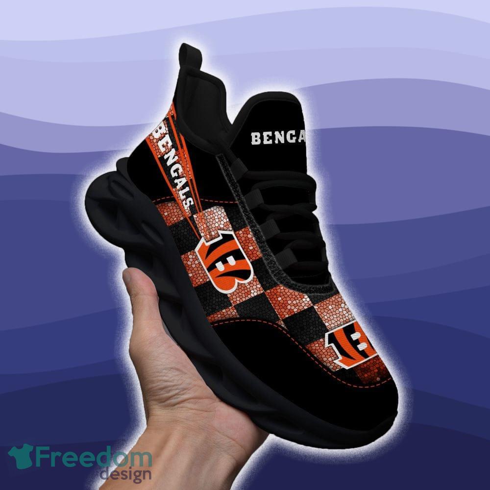 Cincinnati Bengals Running Max Soul Shoes V12 On Sale - Tana Elegant