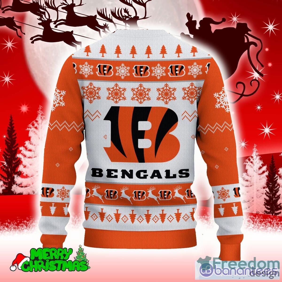 Merry Christmas Season 2023 Cincinnati Bengals 3D Hoodie Christmas Gift For  Men And Women