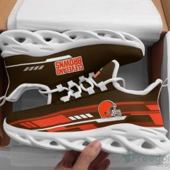 Cleveland Browns Line Partern Max Soul Shoes Product Photo 1