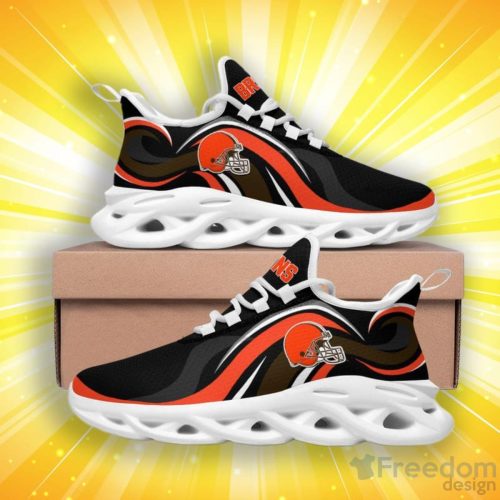 Cleveland Browns Wavy Style Max Soul Shoes Product Photo 2