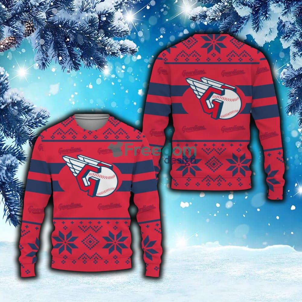 Cleveland Guardians Custom New Uniforms For Fan Gear Knitted Christmas  Sweater - Freedomdesign