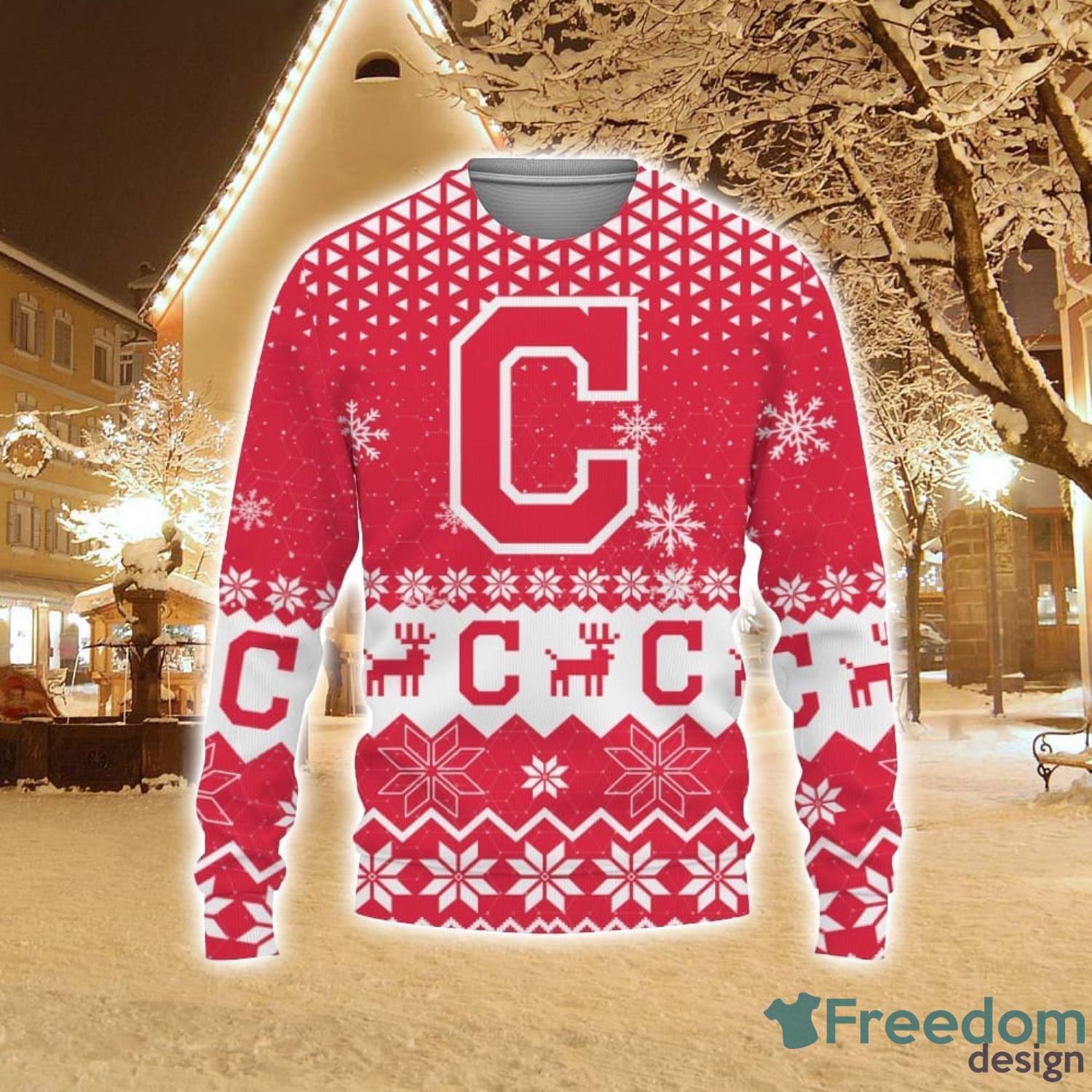 Cleveland Indians Mlb Christmas Ugly Sweater - Shibtee Clothing