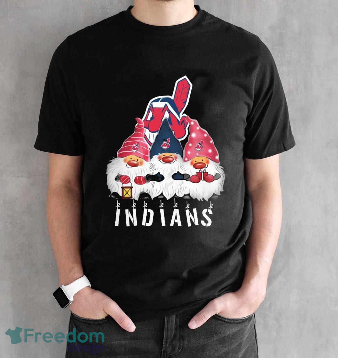 Unique Stylistic Tee Cleveland Indians T-Shirt Maroon M