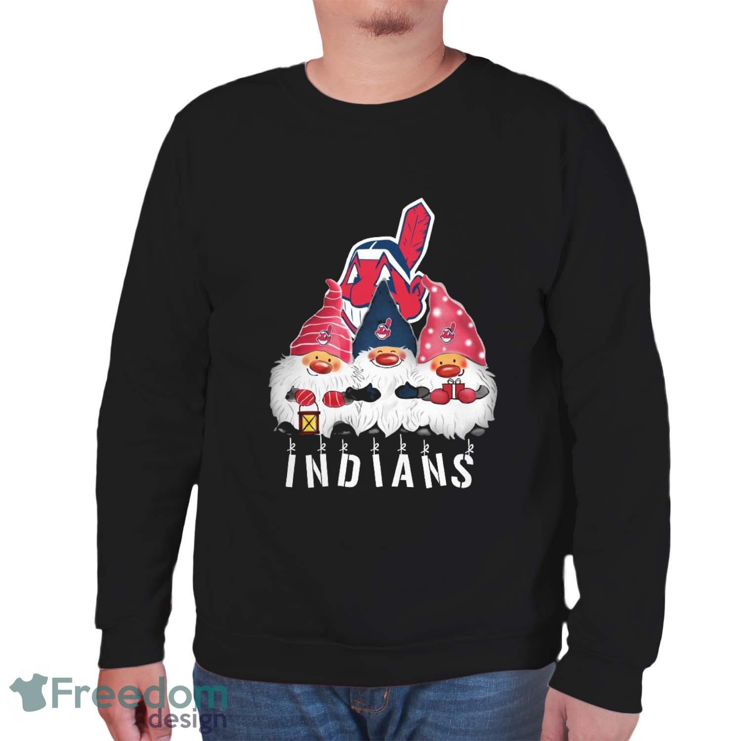 Unique Stylistic Tee Cleveland Indians T-Shirt Maroon M