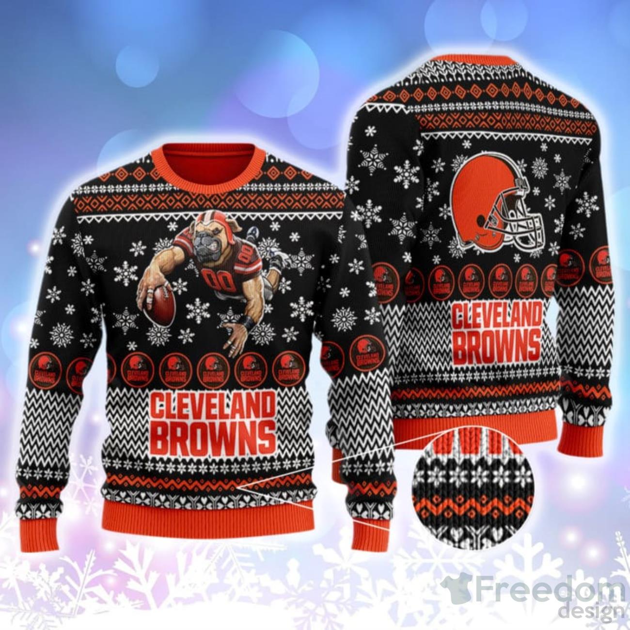 NFL Cincinnati Bengals Outfit Knitted Custom Number And Name Ugly Christmas  Sweater Black Gift For Fans - Freedomdesign