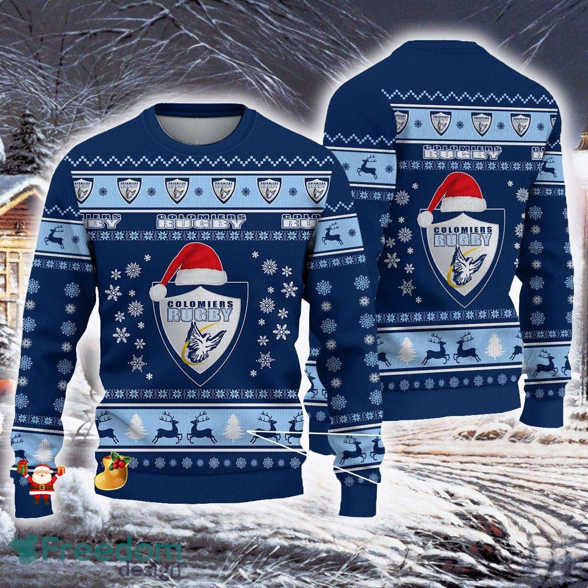 Aviron Bayonnais Resort Top 14 Pro D2 Ugly Sweaters Gift For Fans Christmas  Sweatshirt - Limotees